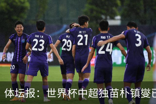 体坛报：世界杯中超独苗朴镇燮已回浙江队，增强球队中后场硬度